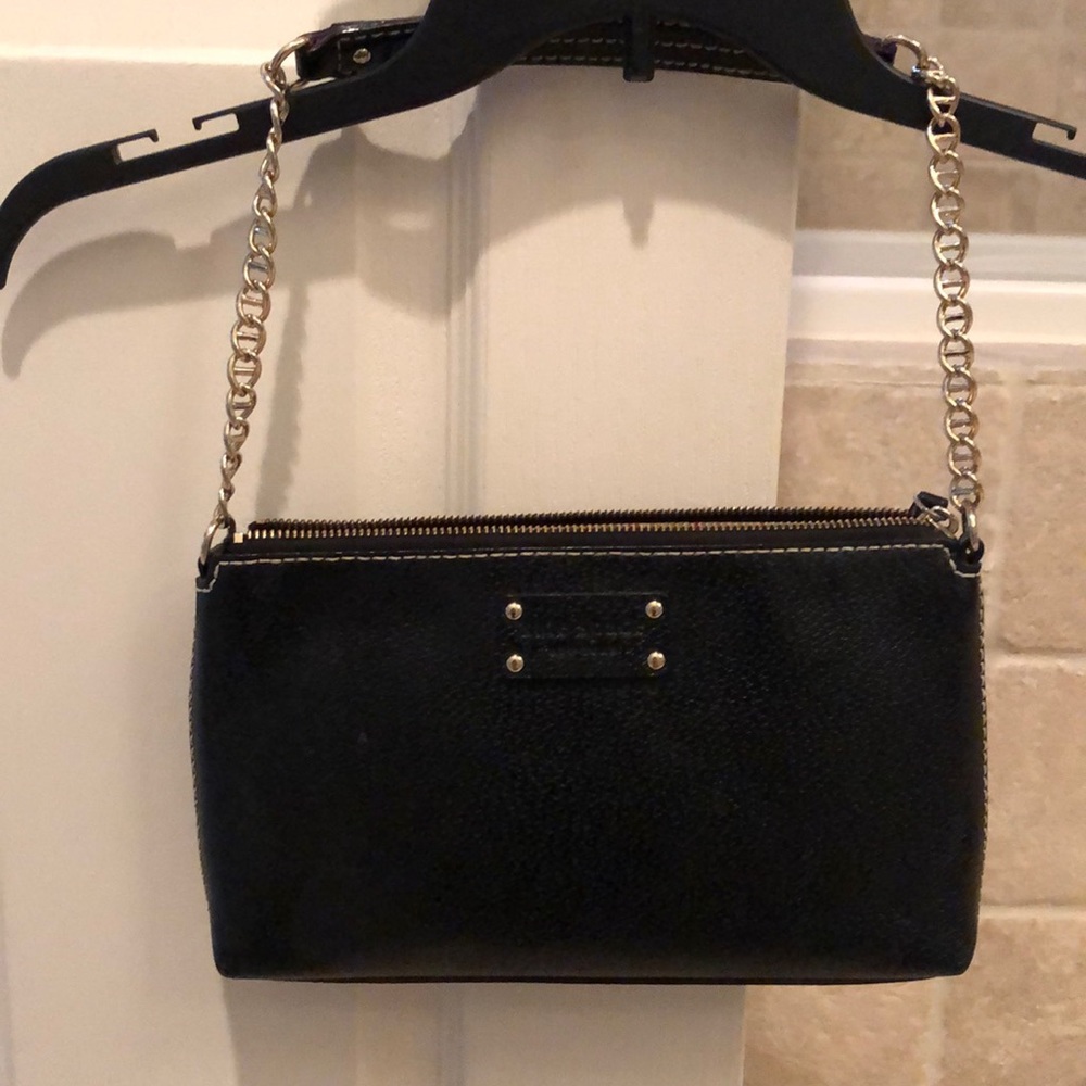 Kate Spade Black Leather shoulder Bag